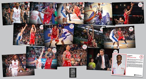 Olimpia Milano: in distribuzione la seconda collection Postcardcult
