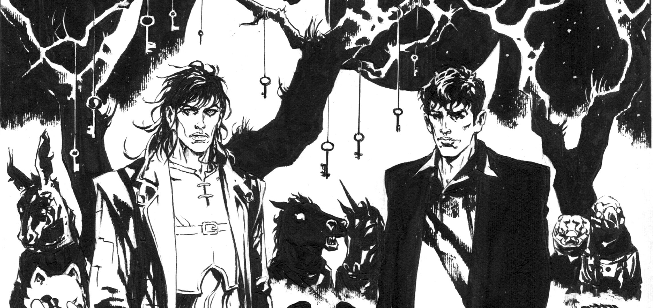 Lola Airaghi a Cartoomics con Brendon e Dylan Dog