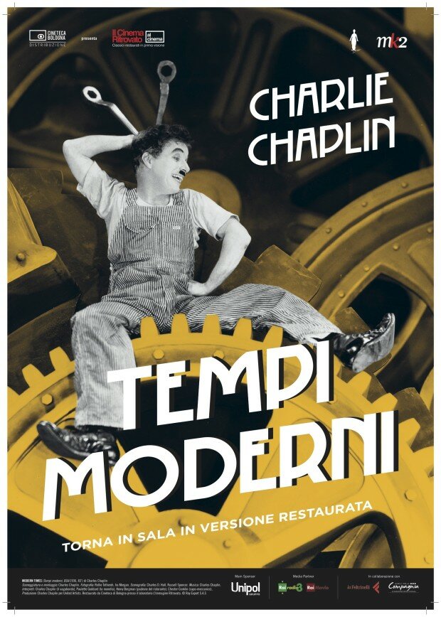 'Tempi moderni' di Charlie Chaplin torna al cinema in versione restaurata