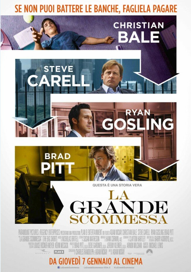‘La grande scommessa - trailer, filmati e recensione in anteprima