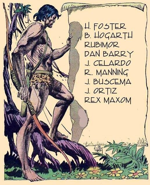 F come Fumetto (19) - 'Tarzan' di Edgar R. Burroughs e autori vari (1929)