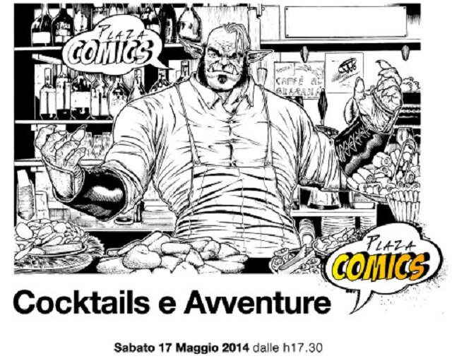 Walter Trono e Sergio Giardo a Plaza Comics